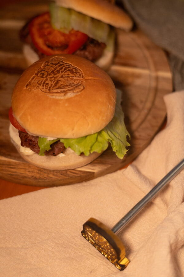 Custom Branding Iron Stamp for Burgers and BBQ