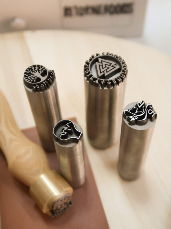 Custom Made Pottery Stamp for Clay Decorating