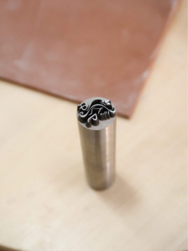 Custom Made Pottery Stamp for Clay Decorating - Image 2